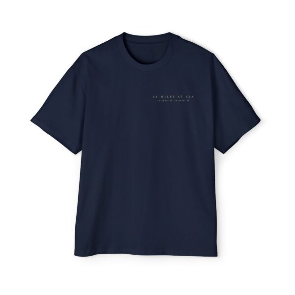 Nantucket · 33 Miles at Sea · Map Tee